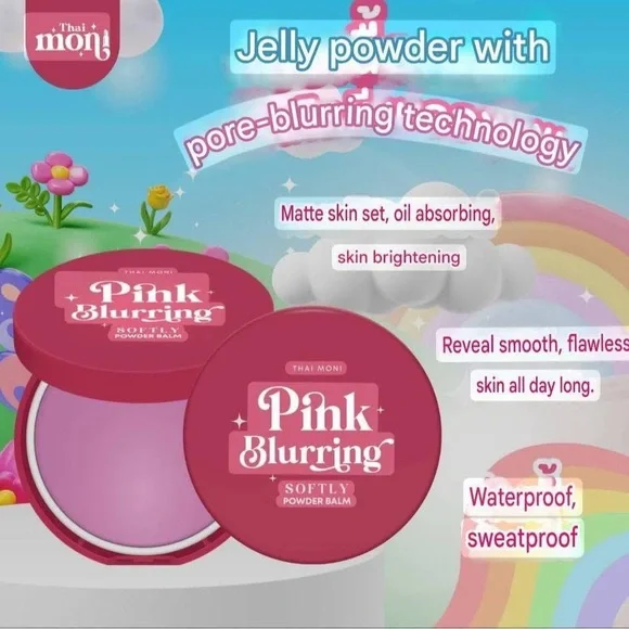 Pink Blurring Softly Powder Balm TRENDING - Picture 5 of 6